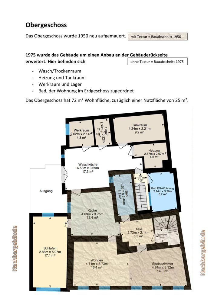 Obergeschoss Obergeschoss