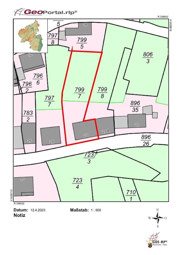 Lageplan Lageplan