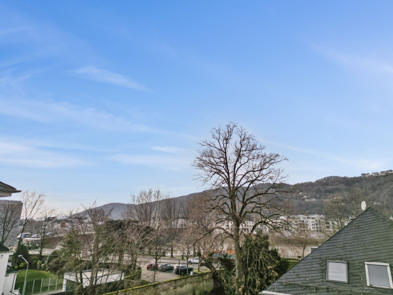 Aussicht auf Mosel und Römerbrücke Aussicht auf Mosel und Römerbrücke