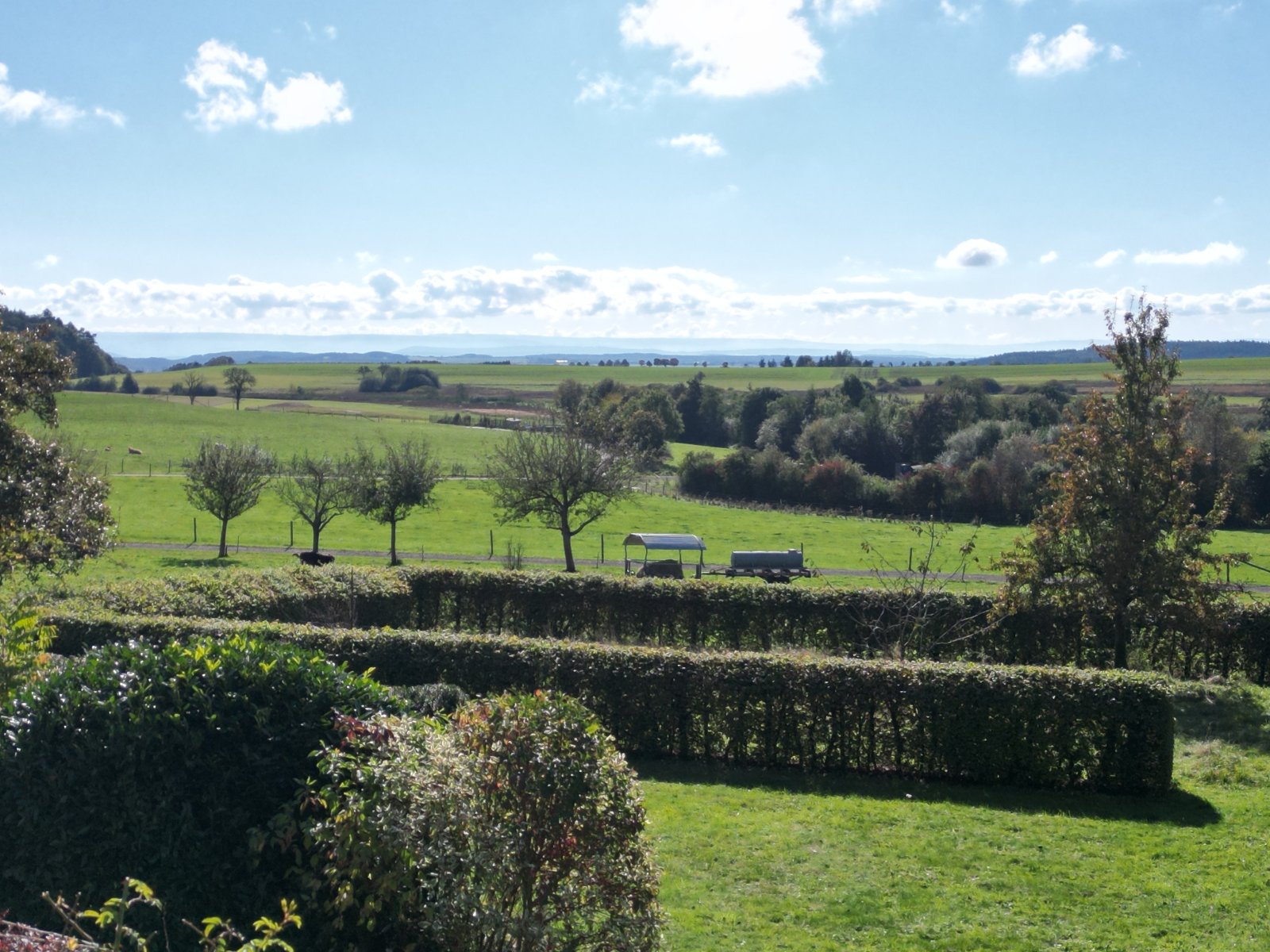 Blick von der Terrasse Blick von der Terrasse