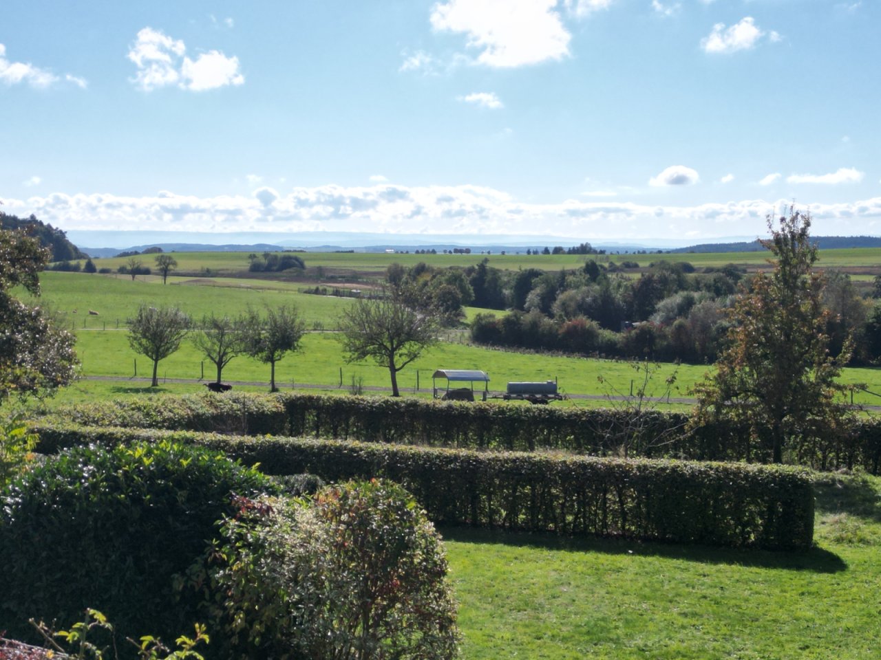 Blick von der Terrasse Blick von der Terrasse