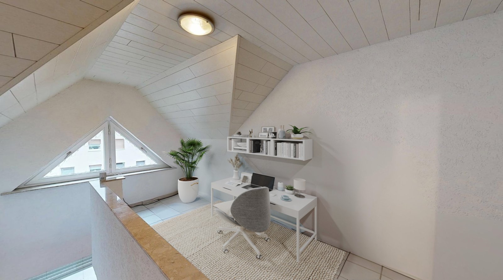 Wohnung 3: Empore (Einrichtungsvorschlag) Wohnung 3: Empore (Einrichtungsvorschlag)