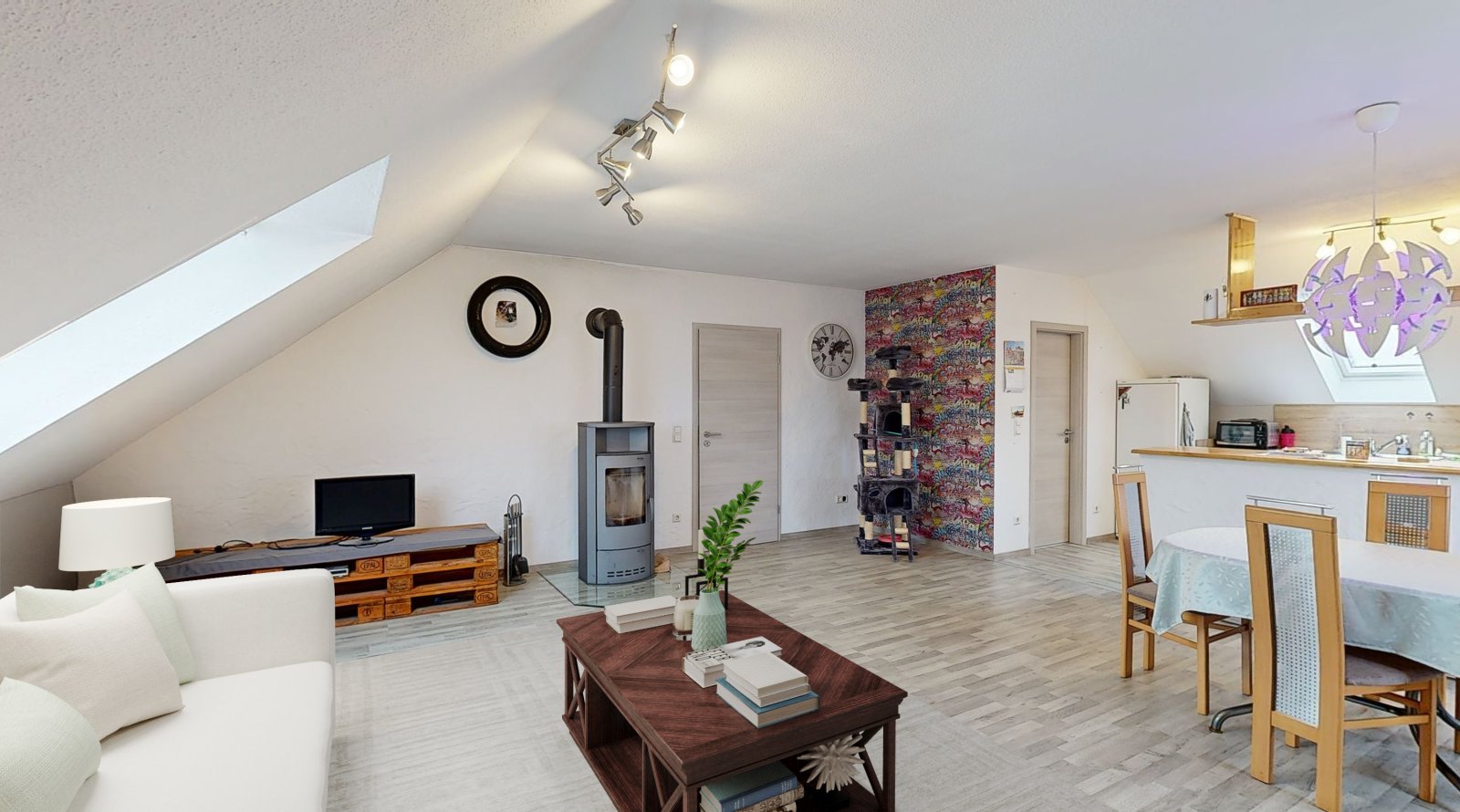Wohnung 3: Wohnbereich Wohnung 3: Wohnbereich