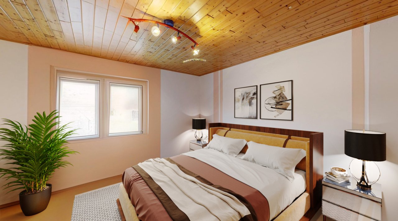 Wohnung 2: Schlafen 1 (Einrichtungsvorschlag) Wohnung 2: Schlafen 1 (Einrichtungsvorschlag)