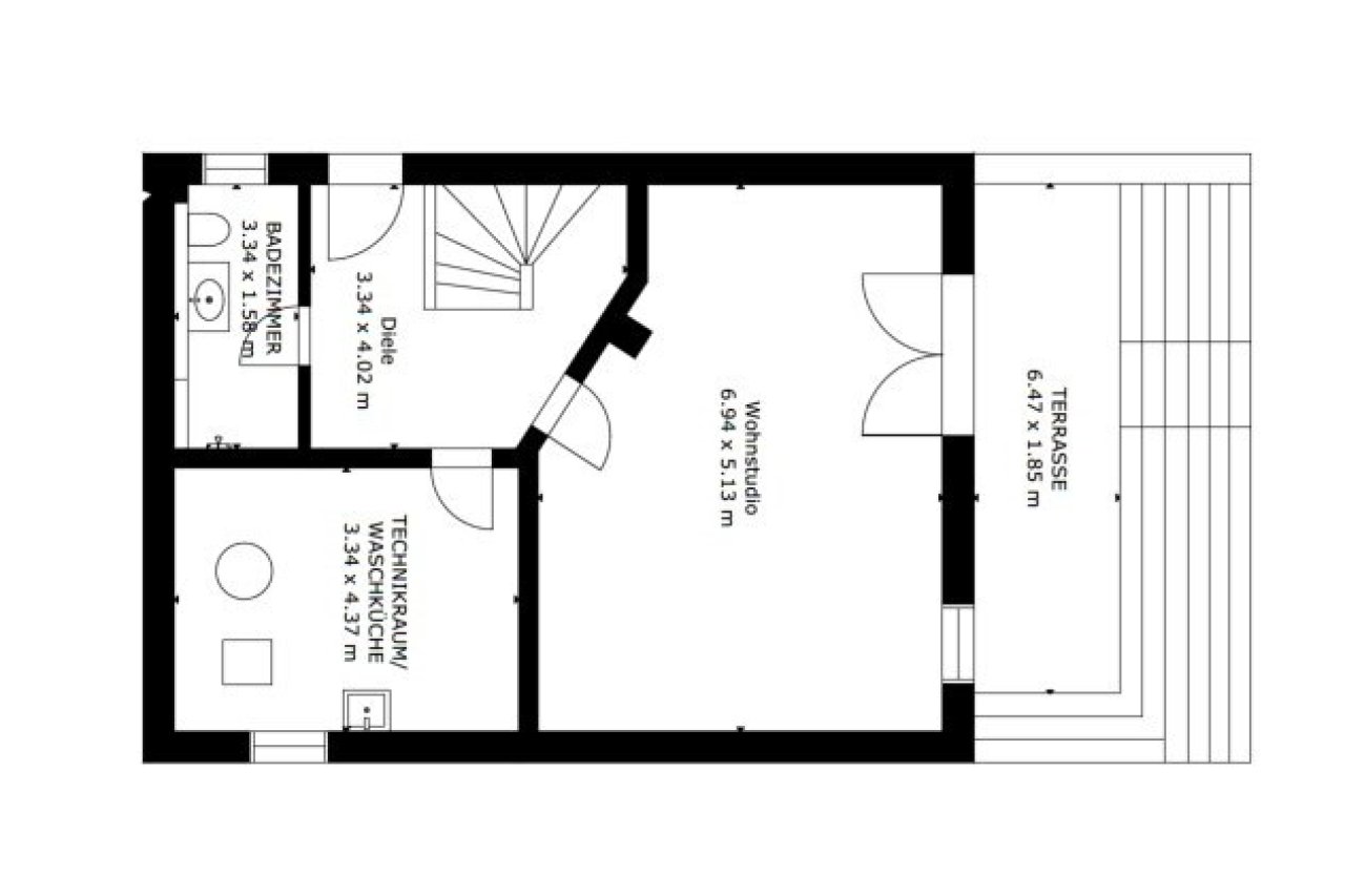 Grundriss Untergeschoss Grundriss Untergeschoss