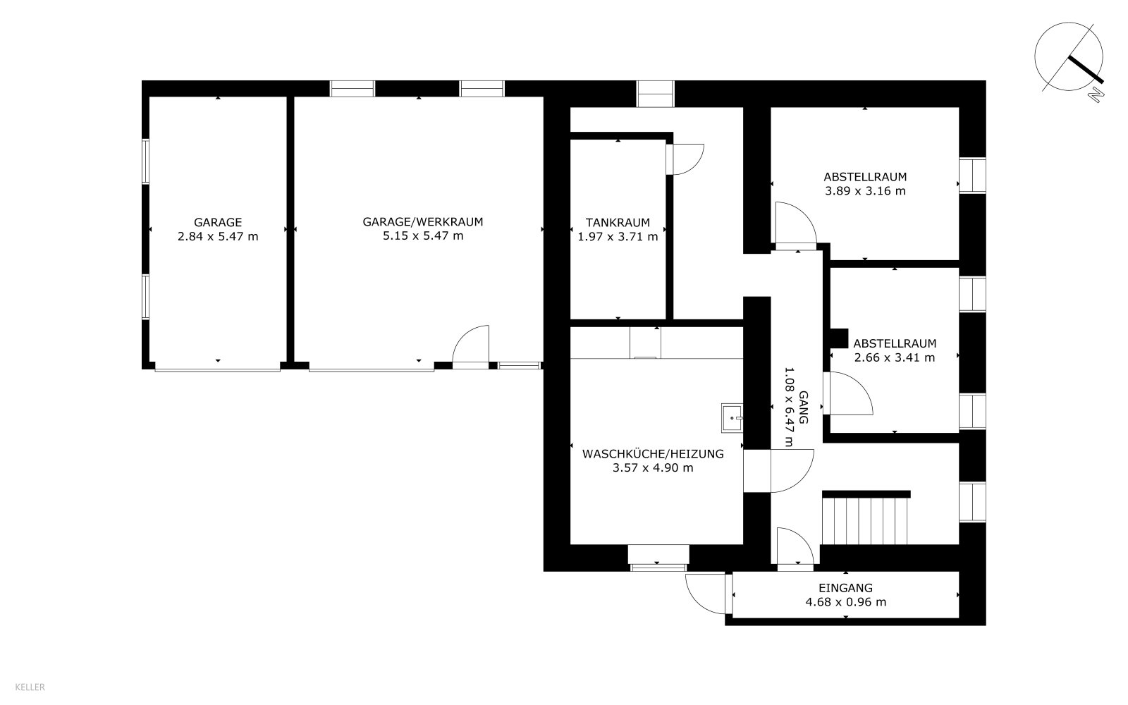 Grundriß Keller Grundriß Keller